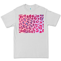 Dove Grey leopard background pink shimmer 3200x2400 Premium Tee - AdoDesignShop