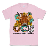 Bubblegum Pink obsessive cow disorder Classic Tee - NancyCooperArtShop
