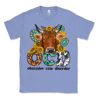 Colony Blue obsessive cow disorder Classic Tee - NancyCooperArtShop