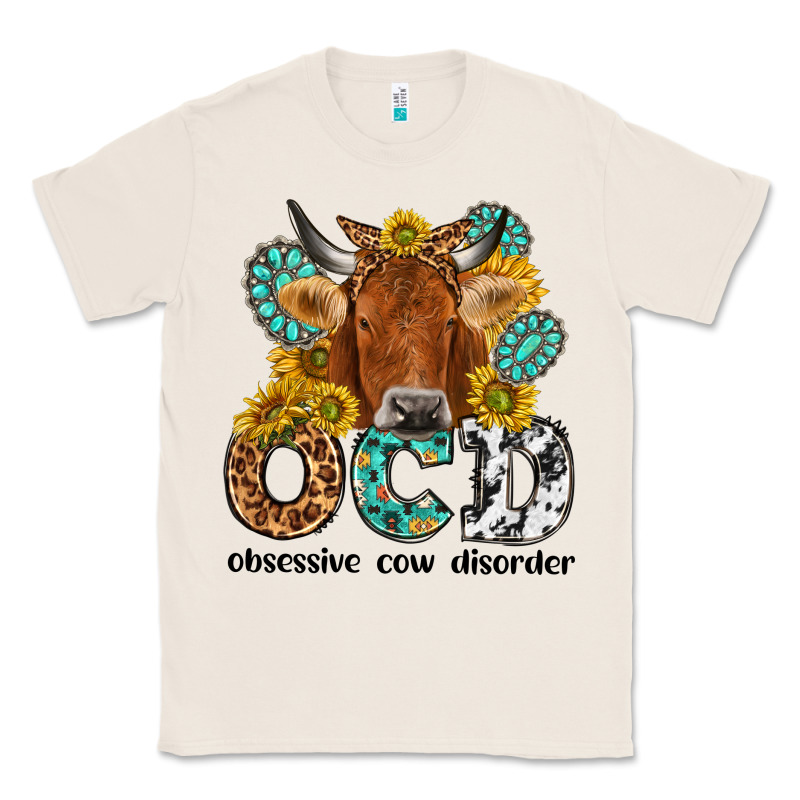 Obsessive Cow Disorder Classic Tee by NancyCooperArtShop | Teevron