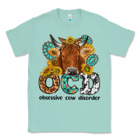 Seafoam obsessive cow disorder Classic Tee - NancyCooperArtShop