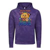 Cloud Purple taco bout 100 days of school Vintage Hoodie - MaliasSmallBusiness