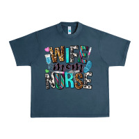 Midnight Navy wife mom nurse Urban Heavy Tee - NancyCooperArtShop