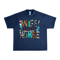 Navy wife mom nurse Urban Heavy Tee - NancyCooperArtShop