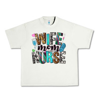 Pistachio wife mom nurse Urban Heavy Tee - NancyCooperArtShop
