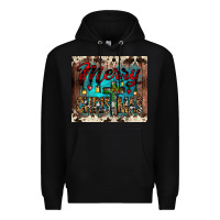 Black merry christmas cross tumbler Premium Hoodie - JahusDesignShop
