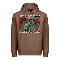 Chestnut merry christmas cross tumbler Premium Hoodie - JahusDesignShop