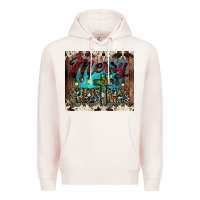 Pale Pink merry christmas cross tumbler Premium Hoodie - JahusDesignShop