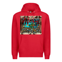 Red merry christmas cross tumbler Premium Hoodie - JahusDesignShop