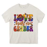 Cream love has no gender Heavy Core Tee - JahusDesignShop