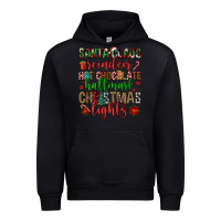 Black santa claus reindeer hallmark hot chocolate christ Urban Hoodie - FaDigitalArtStudio