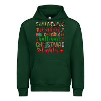 Forest Green santa claus reindeer hallmark hot chocolate christ Urban Hoodie - FaDigitalArtStudio