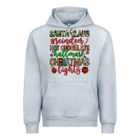 Heather Grey santa claus reindeer hallmark hot chocolate christ Urban Hoodie - FaDigitalArtStudio