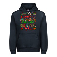 Navy santa claus reindeer hallmark hot chocolate christ Urban Hoodie - FaDigitalArtStudio