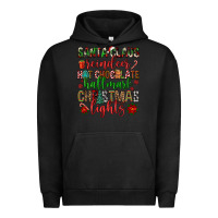Pigment Black santa claus reindeer hallmark hot chocolate christ Urban Hoodie - FaDigitalArtStudio