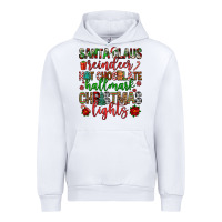 White santa claus reindeer hallmark hot chocolate christ Urban Hoodie - FaDigitalArtStudio