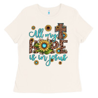 Bone all my hope is in jesus Ladies Tee - JahusDesignShop