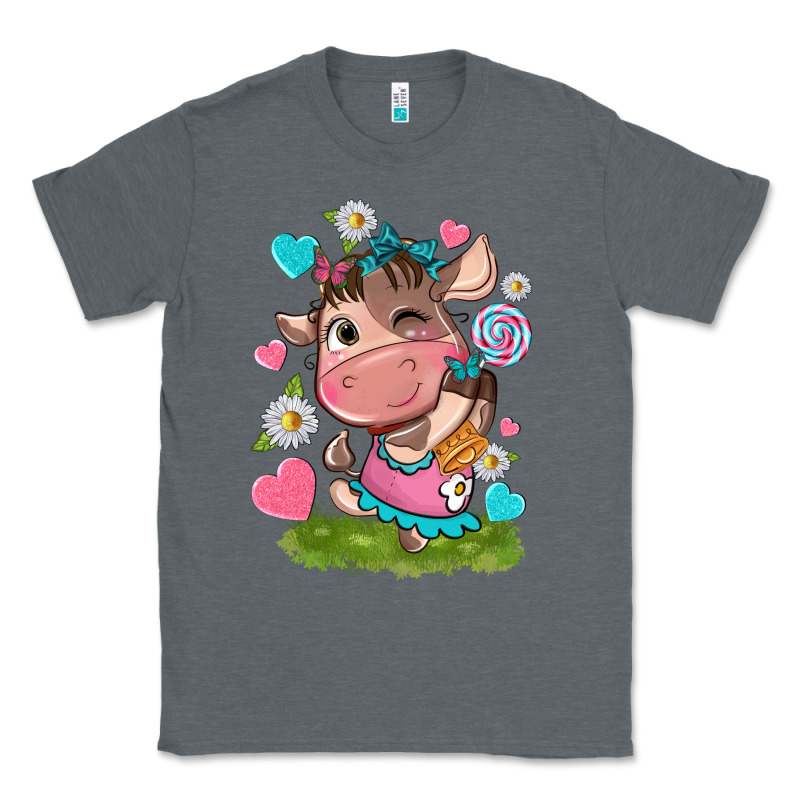 Little Cute Cow Classic Tee by NancyCooperArtShop | Teevron