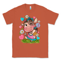 Copper little cute cow Classic Tee - NancyCooperArtShop