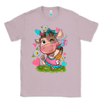 Lilac little cute cow Classic Tee - NancyCooperArtShop