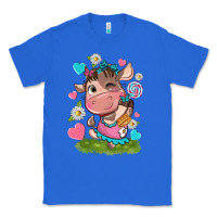 True Royal little cute cow Classic Tee - NancyCooperArtShop