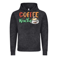 Vintage Black coffee weather Vintage Hoodie - MaliasSmallBusiness