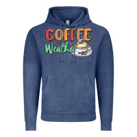 Vintage Denim coffee weather Vintage Hoodie - MaliasSmallBusiness