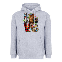 Love Cow Gnomies Heavyweight Hoodie | Teevron
