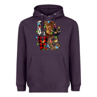 Plum love cow gnomies Heavyweight Hoodie - CowGirlArtShop