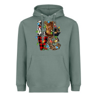 Sage love cow gnomies Heavyweight Hoodie - CowGirlArtShop