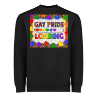 Black Gay Pride Loading LGBTQ Tumbler Heavyweight Sweatshirt - BundleAndBundleShop