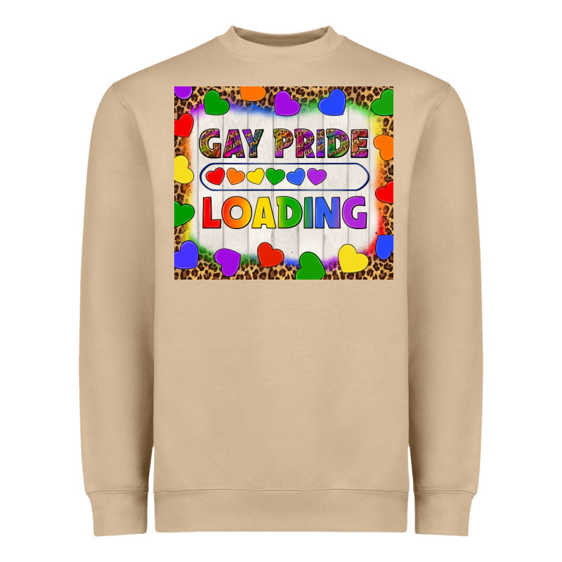 Gay Pride Loading Lgbtq Tumbler Heavyweight Sweatshirt by BundleAndBundleShop | Teevron
