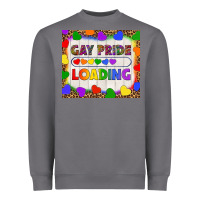 Storm Gay Pride Loading LGBTQ Tumbler Heavyweight Sweatshirt - BundleAndBundleShop