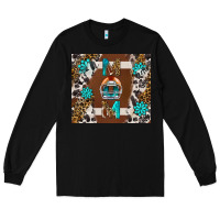 Black American Football Mom Tumbler Long Sleeve Tee - BundleAndBundleShop