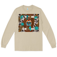 Mushroom American Football Mom Tumbler Long Sleeve Tee - BundleAndBundleShop
