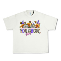 Pistachio you grow girl Urban Heavy Tee - NancyCooperArtShop