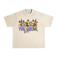 Sandshell you grow girl Urban Heavy Tee - NancyCooperArtShop