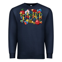 Navy autism teacher Premium Sweatshirt - CowGirlArtShop