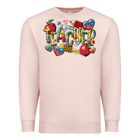 Pale Pink autism teacher Premium Sweatshirt - CowGirlArtShop