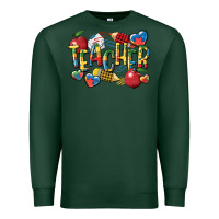 Sports Green autism teacher Premium Sweatshirt - CowGirlArtShop