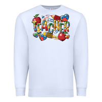 White autism teacher Premium Sweatshirt - CowGirlArtShop