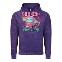 Cloud Purple bookish girlie express Vintage Hoodie - MaliasSmallBusiness