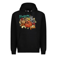 Black happy fall Premium Hoodie - CowGirlArtShop