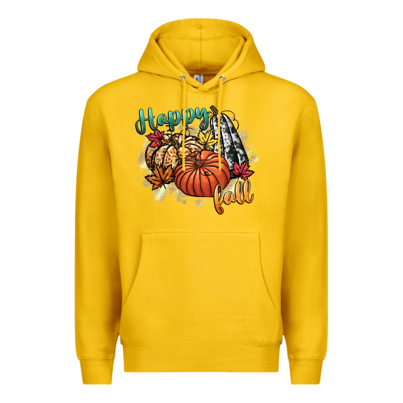 Happy Fall Premium Hoodie by CowGirlArtShop | Teevron