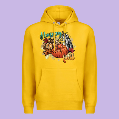 Happy Fall Premium Hoodie Designed By Cowgirlartshop