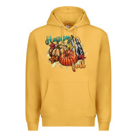 Mustard happy fall Premium Hoodie - CowGirlArtShop
