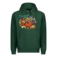Sports Green happy fall Premium Hoodie - CowGirlArtShop