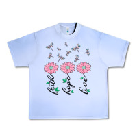 Grape Ice faith hope love Urban Heavy Tee - MaliasSmallBusiness