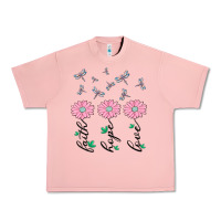 Salmon faith hope love Urban Heavy Tee - MaliasSmallBusiness