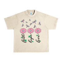 Sandshell faith hope love Urban Heavy Tee - MaliasSmallBusiness